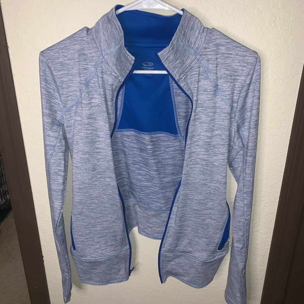 NWT Champion C9 striped running jacket size xs